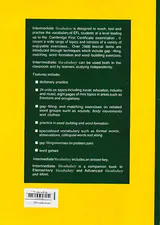 INTERMEDIATE VOCABULARY